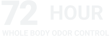 72-Hour Whole Body Odor Control graphic
