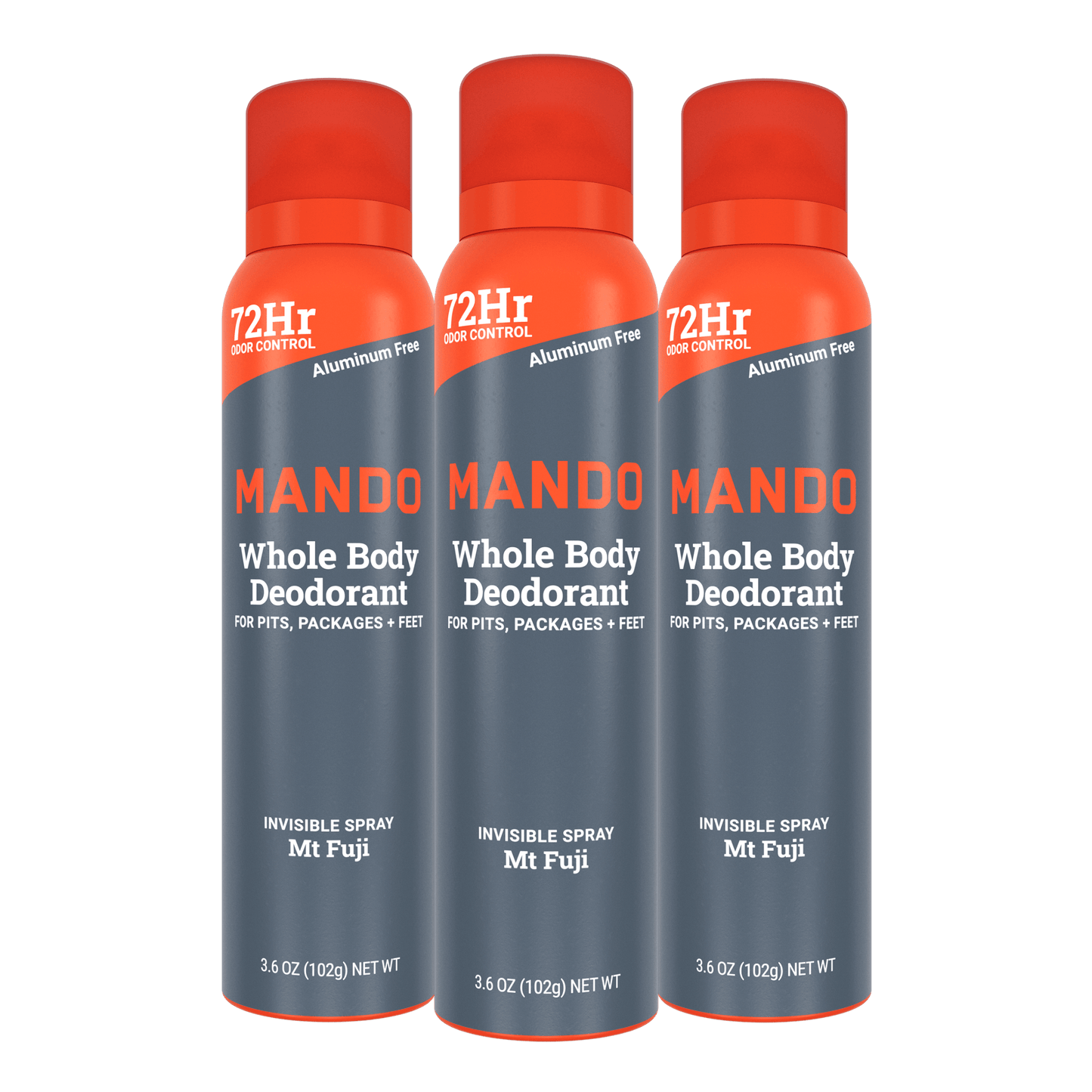 Mt Fuji | Invisible Spray Deodorant 3-Pack