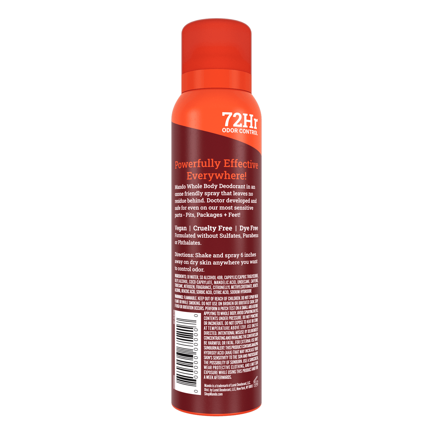 Red-can-spray-deodorant-bourbon-leather-invisible-spray-orange-top-aluminum-free