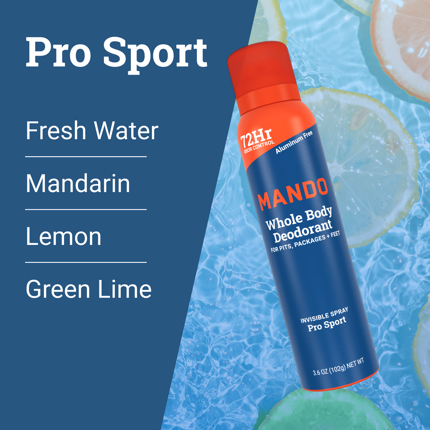 Pro Sport | Invisible Spray Deodorant